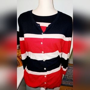 TALBOTS SWEATER TWIN SET